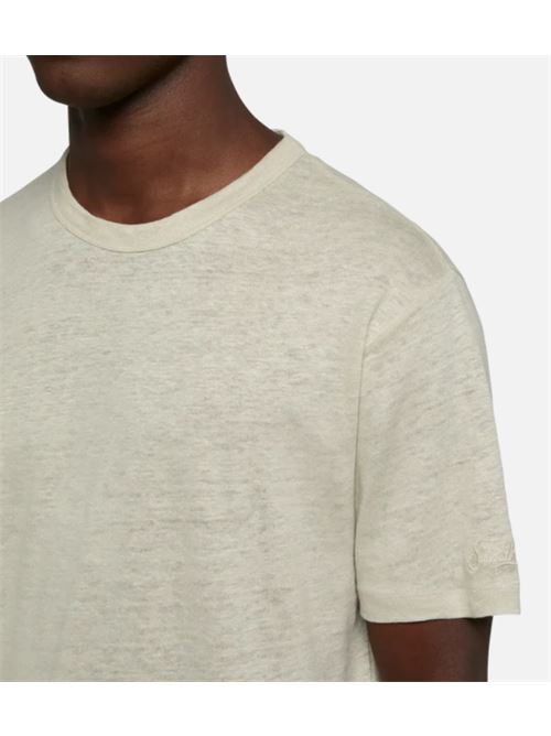 linen t-shirt MC2 SAINT BARTH | ECSTASEA N-00121H10H GRAIN